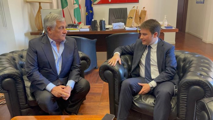 rubano fi a roma da tajani c e attenzione per il sannio