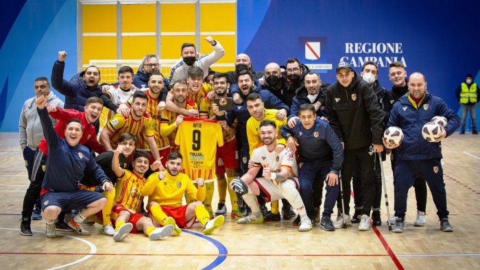 benevento 5 con la lazio si gioca per uno storico traguardo