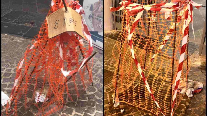 buche adottate quali reperti storici a napoli