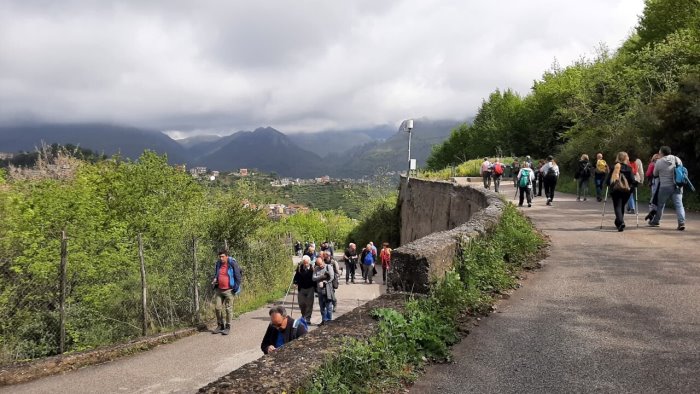 salerno nuovo percorso naturalistico sulle colline