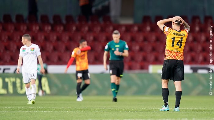 il benevento stecca ancora nel momento decisivo ko con la ternana