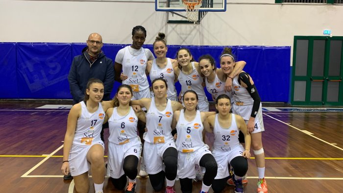 il basket salerno e piu forte e mette fine alla stagione della soel bnevento