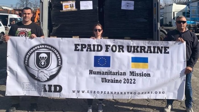 epaid for ucraina inviate 64 tonnellate di materiali e beni di emergenza