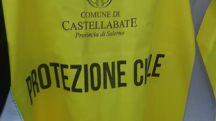 castellabate costituito il gruppo di protezione civile comunale