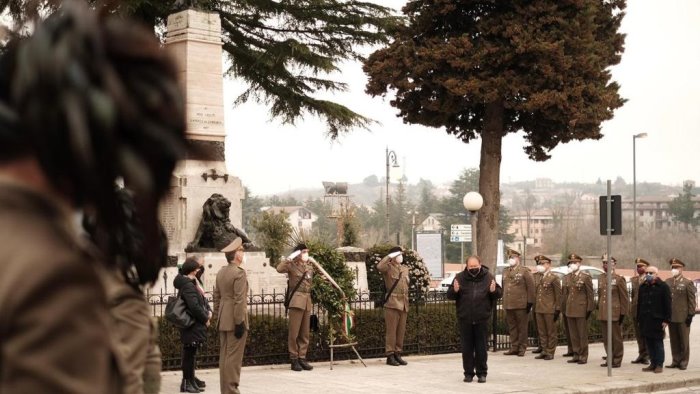 sant angelo dei lombardi l esercito ricorda i caduti del terremoto dell irpinia