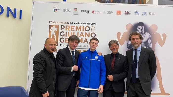 boxe vesuviana al premio gemma importante riconoscimento per baldassi