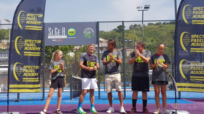 padel al rama club arriva il ct spector per gli ultimi giorni di gare