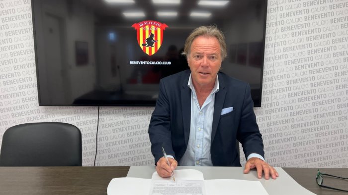 agostinelli c e l annuncio ufficiale del benevento