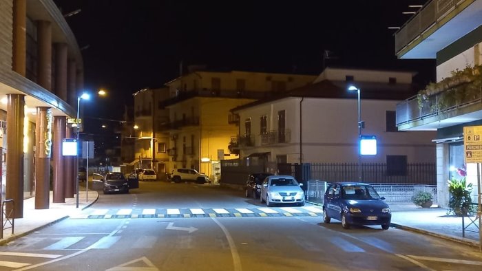 sicurezza ad agropoli installati nuovi attraversamenti pedonali rialzati