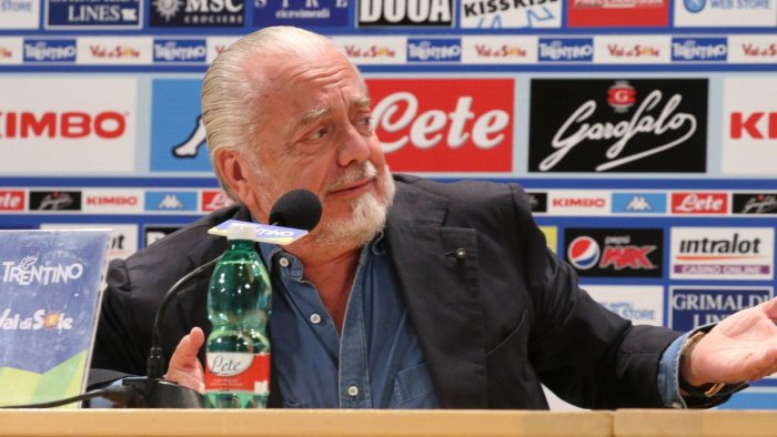 de laurentiis napoli e cresciuta come citta ora merita lo scudetto