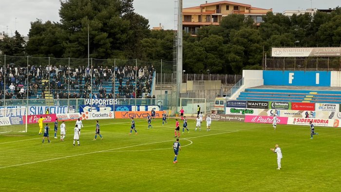 avellino incubo senza fine ko ad andria 1 0 e spettro playout