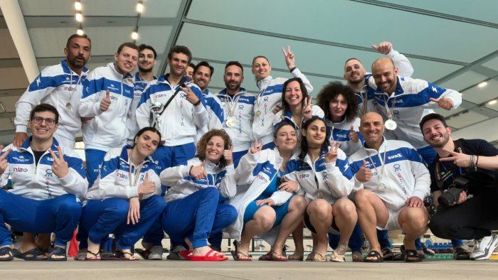 trofeo centro sud italia di nuoto pinnato grande affermazione di ariano