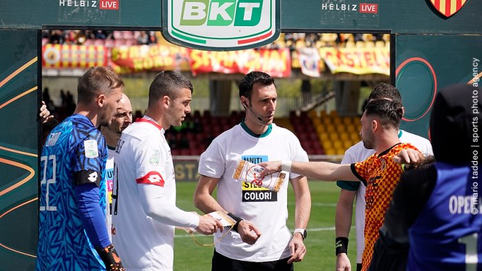 palermo benevento designato l arbitro del match