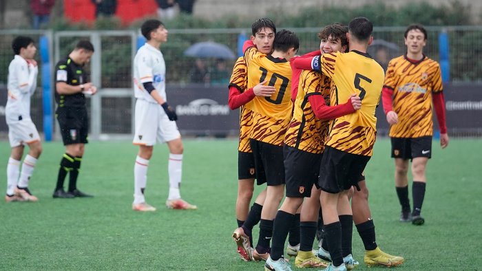 under 15 esulta il benevento 7 reti al cosenza e qualificazione ai play off