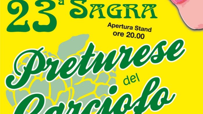 parte la sagra del carciofo petrurese 4 giorni di gusto a montoro