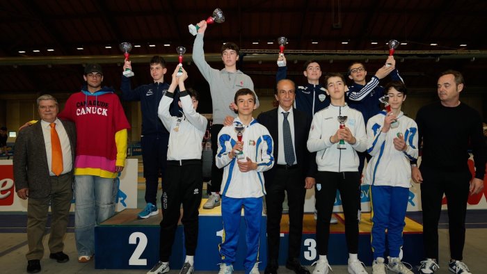 club scherma salerno di martino di bronzo al grand prix kinder u14