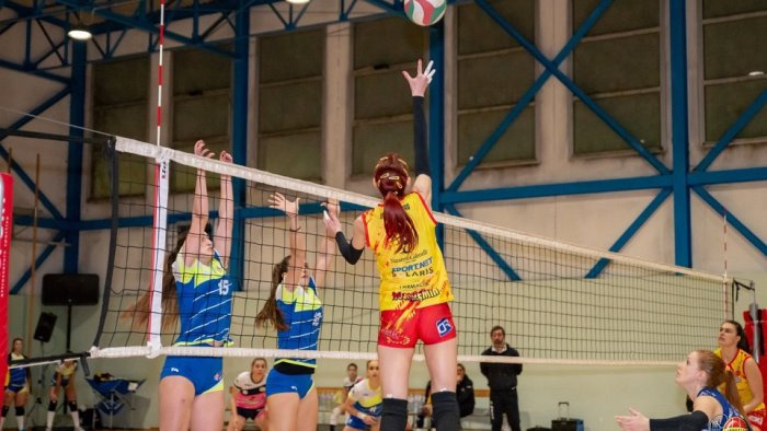 volley b2 accademia al rampone contro villaricca