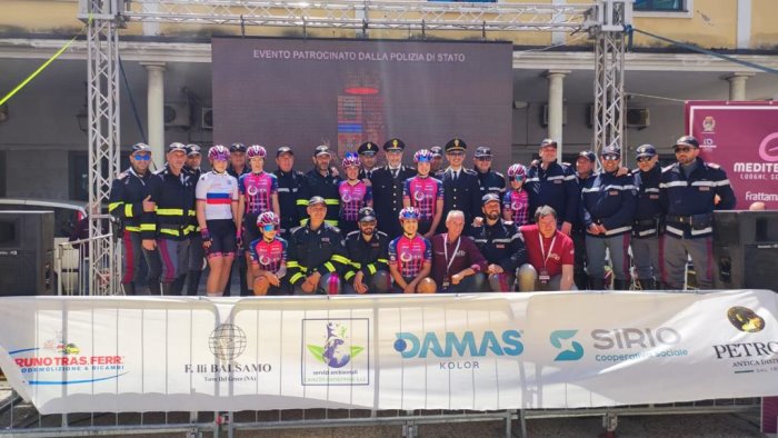 da napoli a montefalcione successo per l ottavo giro mediterraneo in rosa