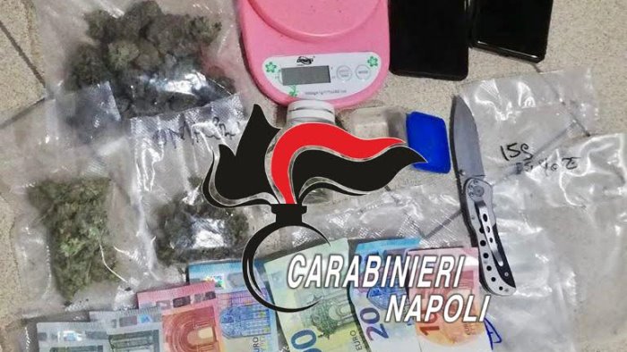 droga coppia arresta per spaccio lei percepisce il reddito di cittadinanza