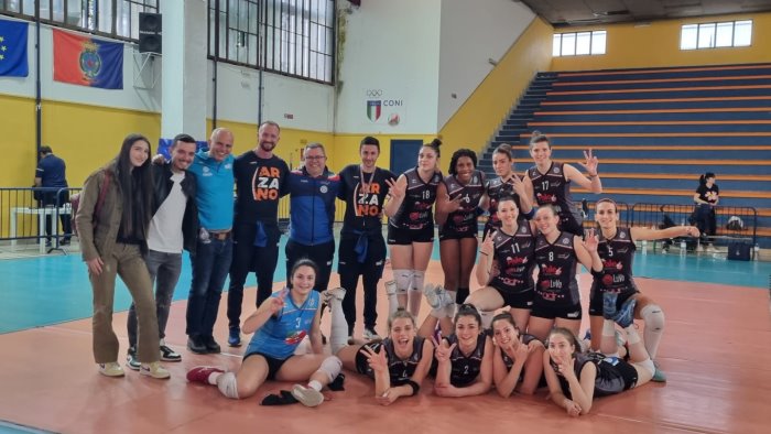 volley b1 la capolista luvo barattoli arzano sbanca catania