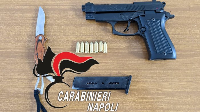 armato di pistola ruba una bici elettrica in un appartamento arrestato