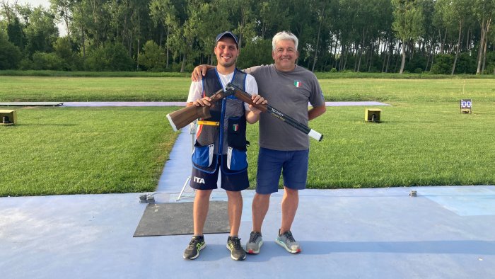 tiro a volo cassandro decimo in coppa del mondo