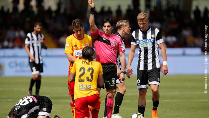 un arbitro esperto per benevento spal