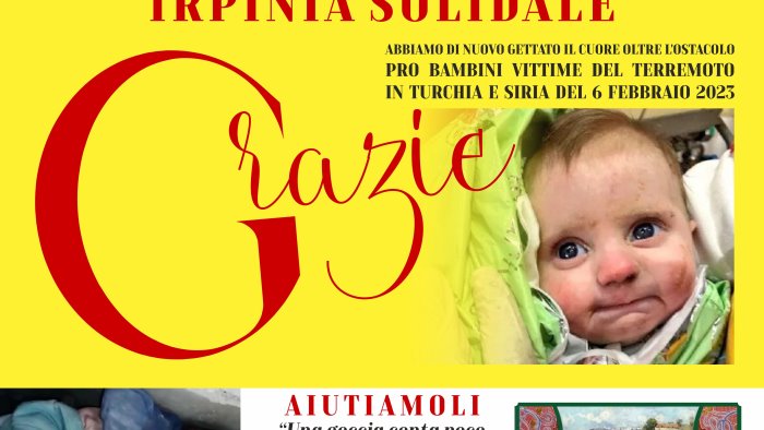 l irpinia del cuore da nusco parte la solidarieta