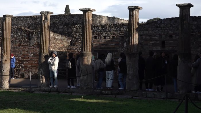pasqua e pasquetta pompei al terzo posto tra i siti piu visitati d italia