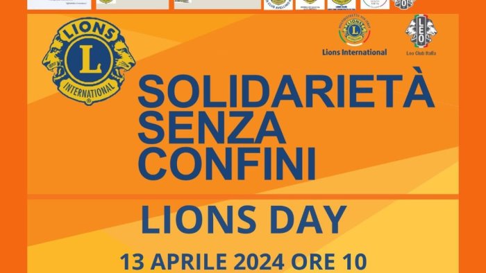 sabato a benevento lions day 2024 solidarieta senza confini