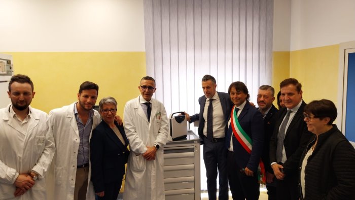 pagani ecografo per il polo oncologico dall associazione carletto nel cuore