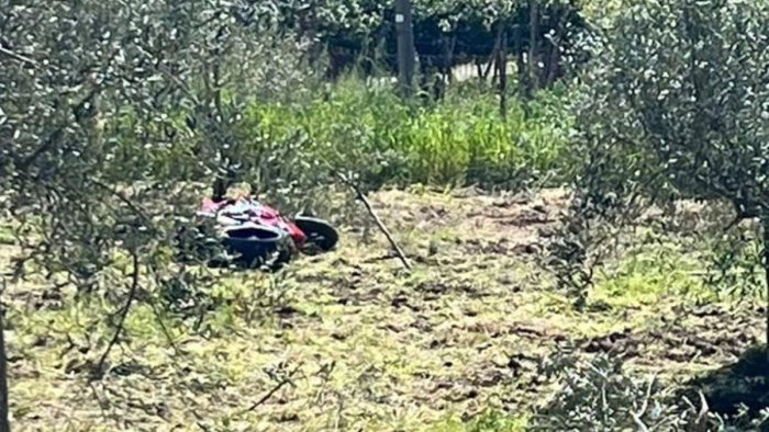 tragico incidente a serre perde la vita centauro 42enne di nocera inferiore