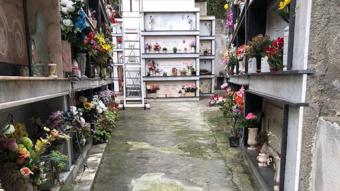 amalfi al via i lavori di sistemazione del cimitero