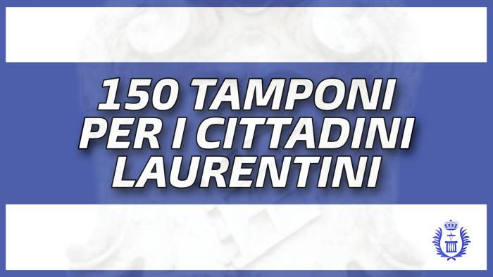 150 tamponi per i cittadini di san lorenzo maggiore