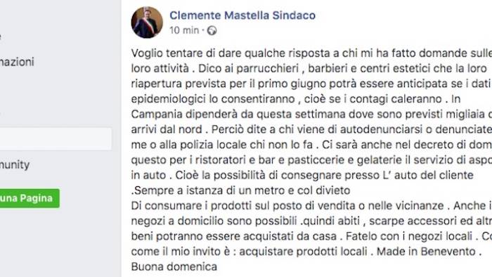 mastella migliaia di arrivi da nord cittadini denuncino