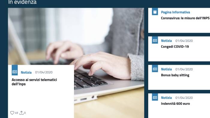 bonus 600 euro l inps avverte tentativi di truffa