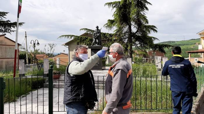 al via cantieri forestali con controlli della temperatura