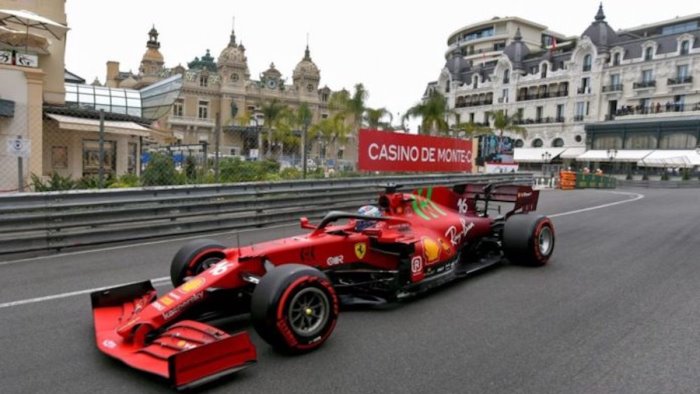 leclerc non sostituisce cambio partira dalla pole a montecarlo