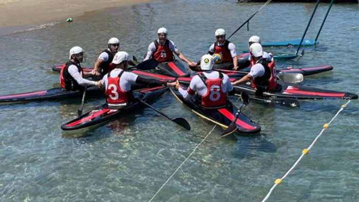 salerno sogna un altra promozione in serie a con la canoa polo