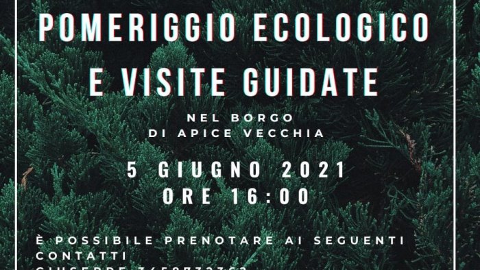 pomeriggio ecologico e visite nel borgo di apice vecchia