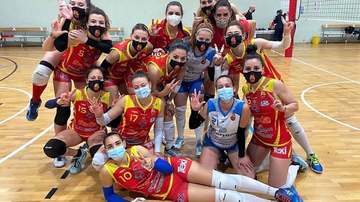 l accademia volley fa visita al vesuvio oplonti