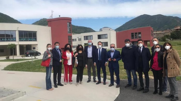 liceo marone di san severino sopralluogo di strianese