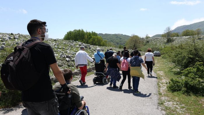 turismo senza barriere nella valle delle orchidee di sassano