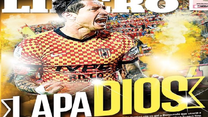 i peruviani esultano per la vittoria del benevento libero titola lapadios