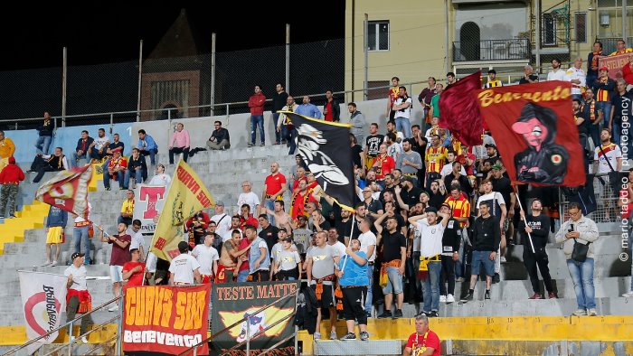 pisa benevento esauriti i biglietti del settore ospiti