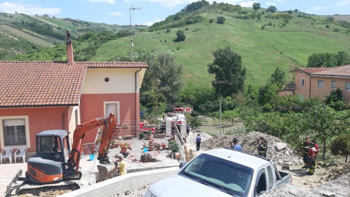 ariano irpino tragedia nel cantiere muore imprenditore 51enne