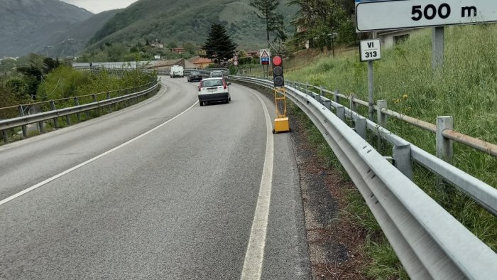 ofantina partono i lavori anas sul viadotto parolise