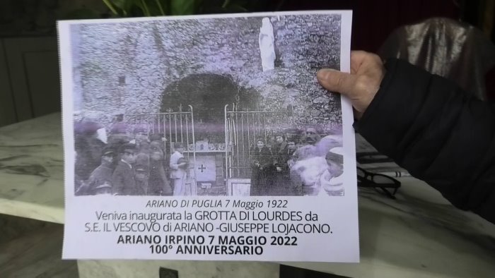 cento anni di storia fede e pellegrinaggi per la grotta di lourdes ad ariano