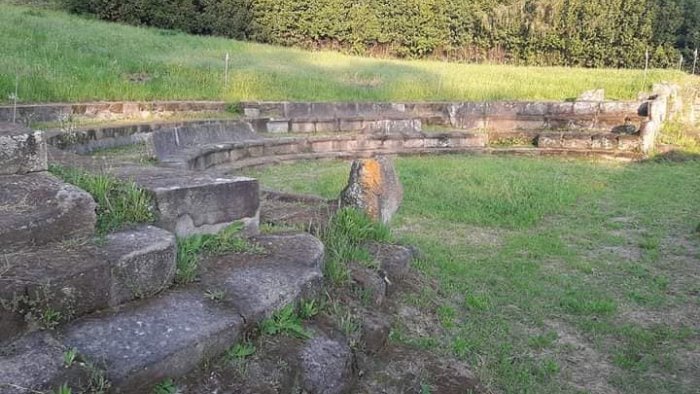 riapre ai visitatori il teatro ellenistico di foce a sarno