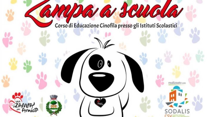 sant egidio zampa a scuola via al corso di educazione cinofila negli istituti